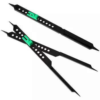 10-дюймовая линейка для художественного рисования, регулируемый пластиковый делитель пропорционального масштаба