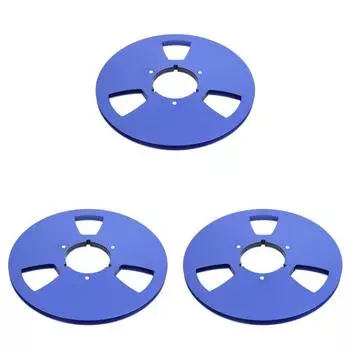 10-дюймовая пустая катушка с лентой, универсальная катушка с лентой для записи для ReVox BASF (синий) КДЕ