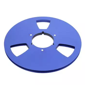 10-дюймовая пустая катушка с лентой, универсальная катушка с лентой для записи для ReVox BASF (синий)