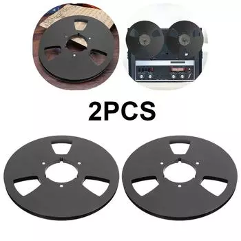 10-дюймовая пустая катушка с лентой, универсальная катушка с лентой для записи для ReVox BASF (черный) ES