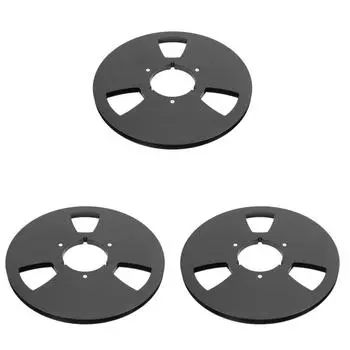 10-дюймовая пустая катушка с лентой, универсальная катушка с лентой для записи для ReVox BASF (черный) /