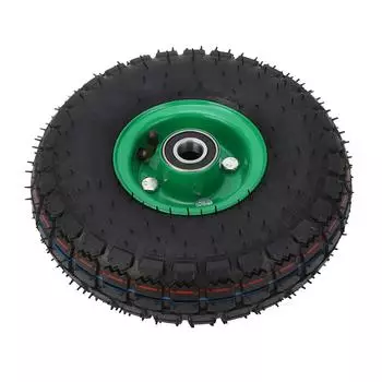 10-дюймовое резиновое сменное колесо 4.10/3.504 надувное колесо для садовой тележки тачки 62