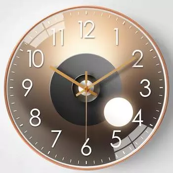 10-дюймовые 25 см настенные часы бытовые персонализированные часы современные простые гостиная модные легкая роскошь декоративные часы