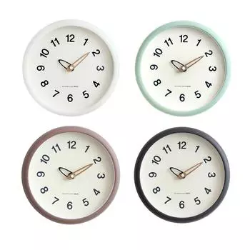 10-дюймовые настенные часы круглые тихие без тиканья эстетичные декоративные настенные часы для кафе бара домашнего кабинета спальни настенное украшение бежевый