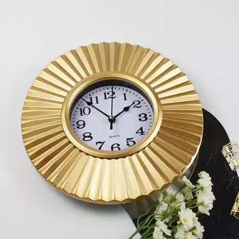 10-дюймовые простые креативные настенные часы в европейском и американском стиле, бесшумные, не тикают, подходят для кабинета, спальни, гостиной 10 inch