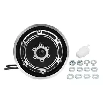 10-дюймовый дисковый тормозной двигатель ступицы колеса 24 В 48 В 350 Вт до 500 Вт бесщеточный двигатель постоянного тока для электровелосипеда