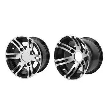 10-дюймовый обод колеса из высокопрочного алюминиевого сплава для картов Front Wheel 147mm Width