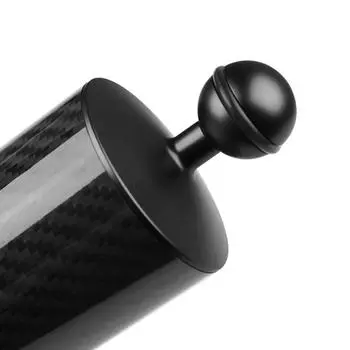 10-дюймовый подводный плавучий рычаг, плавающий кронштейн для фотосъемки из углеродного волокна, для подводной фотографии красный