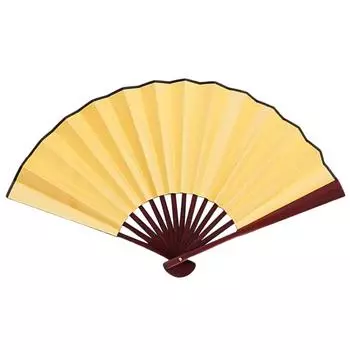 10-дюймовый складной веер из шелковой ткани DIY веер для рисования свадебное украшение дома (белый)
