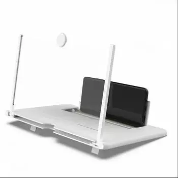 10-дюймовый увеличитель экрана мобильного телефона HD-видеоусилитель подставка для телефона белый