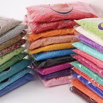 10 г 2 мм 3 мм 4 мм Эффект лака, который запекается Шарм чешский стеклянный бисер DIY браслет бусины для изготовления ювелирных изделий аксессуары 10g 3mm