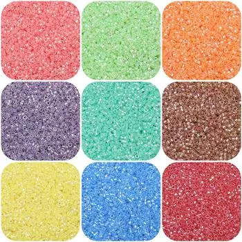 10 г 700 шт., высококачественные стеклянные бусины, античные иллюзорные бусины для серег, браслетов, сделай сам, ювелирные изделия, аксессуары для рукоделия 01 2.5mm 700pcs