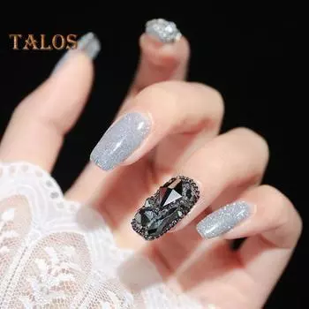 10 г гель для ногтей экологически чистый блестящий смола сверкающий платиновый гель для ногтей для красоты 1