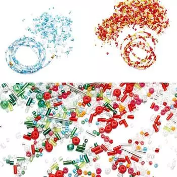10 г/лот разноцветные стеклянные бусины, круглые полоски, смешанные бусины, свободные бусины для самостоятельного изготовления серег, колец, аксессуаров для изготовления ювелирных изделий