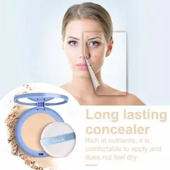 10 г матовая прессованная пудра с контролем жирности, натуральная, долговечная, водостойкая, без блеска, легкая, для женщин и девочек, для макияжа, для маскировки лица, пудра B