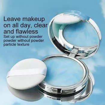 10 г. Натуральный матирующий консилер-пудра с эффектом сухого и влажного макияжа, лавандово-голубого цвета, подходит для кожи