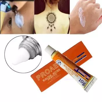 10 г обезболивающий крем для татуировки, быстро обезболивающий крем PROAEGIS, полупостоянный белый