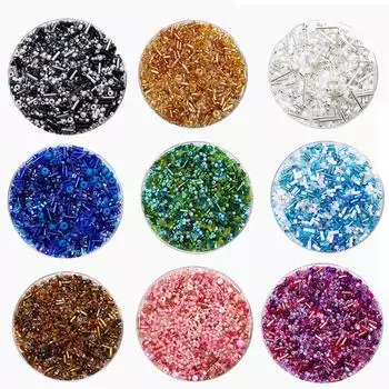 10 г/пакет, разноцветные бусины, круглые полоски, стеклянные бусины, свободные бусины, серьги ручной работы, кольцо для изготовления ювелирных изделий своими руками, аксессуары