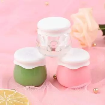 10 г пластиковые косметические пустые банки для макияжа, крем-бальзам для губ, многоразовый контейнер 1