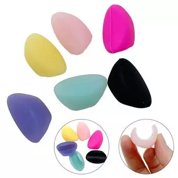 10 г подставка для пальцев для флейты 3*2*1 см, черный, синий, розовый, фиолетовый фиолетовый