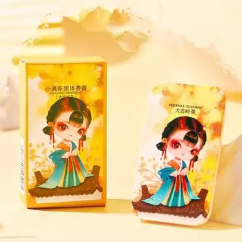 10 г практичный не раздражающий пот карманный твердый парфюм женский мужской бальзам для тела антиперспирант для девочек B