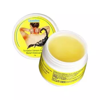 10 г противовоспалительные масла и пластыри Противовоспалительные масла и пластыри Массажная мазь «Скорпион» Успокаивающая активирующая меридиан