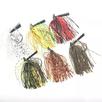 10 г силиконовые юбки для окуня/резиновая юбка воблера для приманки для щуки и судака 4#