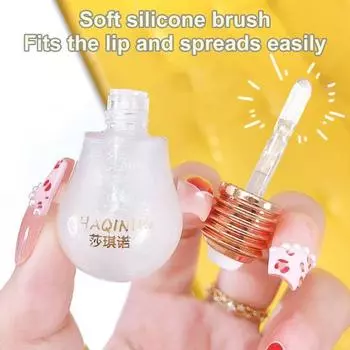 10 г желеобразное масло для губ, долговечный, удобный, зеркальный эффект, прозрачный бальзам 2