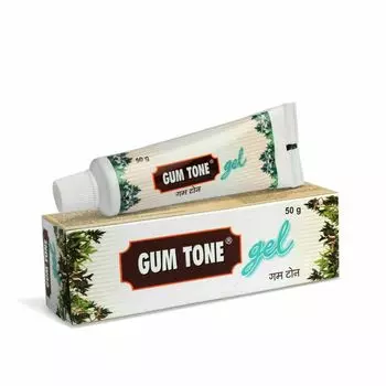 10 гелей Charak GUM TONE по 50 г каждый, зубная паста Gumtone Gel