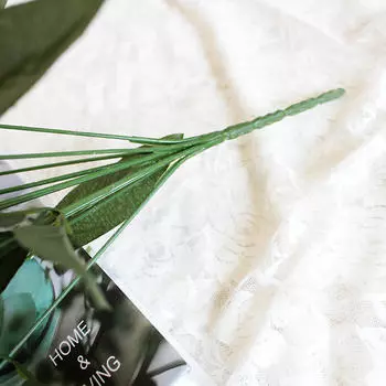 10 головок искусственные шелковые лилии цветок свадебный букет декор для свадебной вечеринки