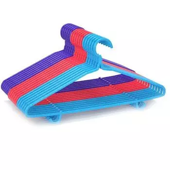 10 Hangers To Hang Clothes, Household Clothes Drying Hooks, Bold Clothes Supports To Organize Clothes 10 (40CM)