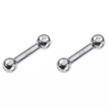 10 in 1 Durable Bicycle Bike Repair Tool Bone Shape Hexagon Wrench QDE