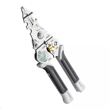 10 in 1 Electricity Measurement Pliers Intelligent Voltage Indicator Wire Stripper Cable Cutting 1pcs