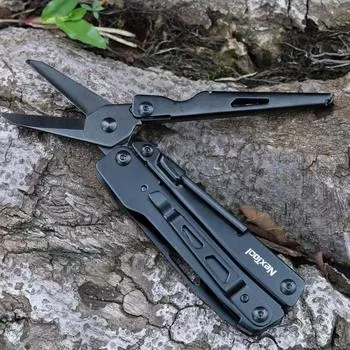 10 инструментов в 1, многофункциональный нож, лезвие NexTool, складные плоскогубцы, кемпинг, туризм, велоспорт, портативные ножницы