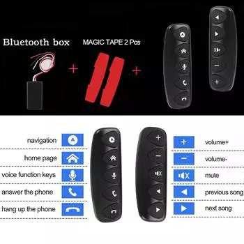 10 клавиш беспроводной автомобильный руль кнопка управления для радио DVD GPS мультимедиа навигационная головная часть пульт дистанционного управления универсальный CHINA