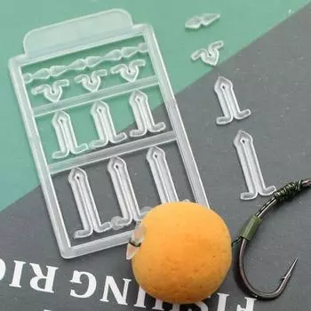 10 компл., стопор для приманки для ловли карпа, всплывающий фиксатор для бойла, рыболовные снасти для волос, удлинитель, держатель для ловли карпа, аксессуары для соревнований