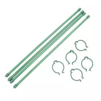 10 комплектов 30 см пластиковых опор для растений, подставки для цветов, многоразовые садовые крепежные инструменты для внутреннего держателя для овощей 10Pcs