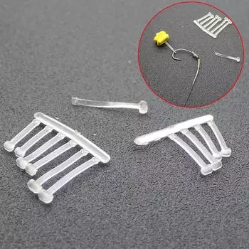 10 комплектов = 60 шт., вставки для бойлов для ловли карпа, оснастки для волос, упоры для рыболовной приманки, стопоры для приманки для волос, всплывающие пробки, аксессуары для ловли карпа