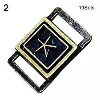 10 комплектов 7 мм металлическая пряжка для ремня ультра-маленькие ретро-пуговицы своими руками аксессуары для кукольной одежды 2