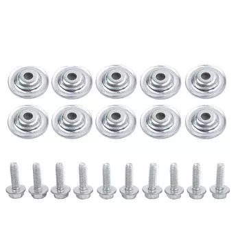 10 комплектов болтов для крепления защитной пластины для всех квадроциклов Polaris General Ranger Rs1 Rzr