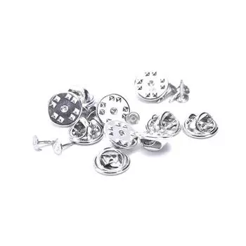 10 комплектов, держатель для лацканов, пряжка, клатч, ювелирные изделия, значок в виде бабочки, брошь, застежка золотой