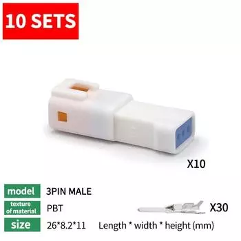 10 комплектов JST JWPF светодиодный автомобильный жгут проводов 04T-JWPF-VSLE JST 03R JST-02T 02R 06T 08T разъем для мотоциклетной световой полосы