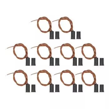 10 комплектов магнитных герконовых переключателей DC100V NC встраиваемый проводной дверной оконный контактный датчик для сигнализации Sy