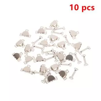 10 комплектов металлических брюк, костюм, брюки, юбка, застежка на крючок, невидимые крючки и застежка-пряжка, пряжка для брюк своими руками, регулировка пряжек B