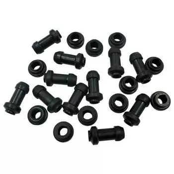 10 комплектов мотоциклетных скутеров, верхних и нижних тормозных колодок, суппортов, амортизаторов, пылезащитных колпачков для дисков, водонепроницаемых резиновых колпачков