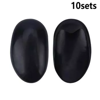 10 комплектов профессиональных парикмахерских пластиковых накладок на уши, парикмахерских инструментов для укладки, аксессуаров