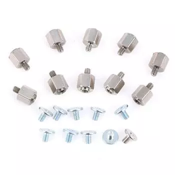 10 комплектов ручного инструмента для монтажа, подставка, винт, шестигранная гайка для материнской платы A-Sus M.2 SSD
