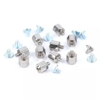 10 комплектов ручного инструмента для монтажа, подставка, винт, шестигранная гайка для материнской платы A-Sus M.2 SSD