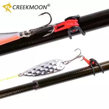 10 комплектов/сумка держатель для рыболовного крючка аксессуары для удочек устройство для фиксации рыболовного крючка безопасный держатель для наживки для рыбы на открытом воздухе