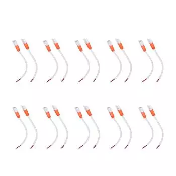 10 комплектов светодиодных лент с разъемом 16AW 2-контактный быстроразъемный портативный мужской женский соединительный кабель